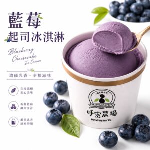 呼密藍莓起司冰淇淋
